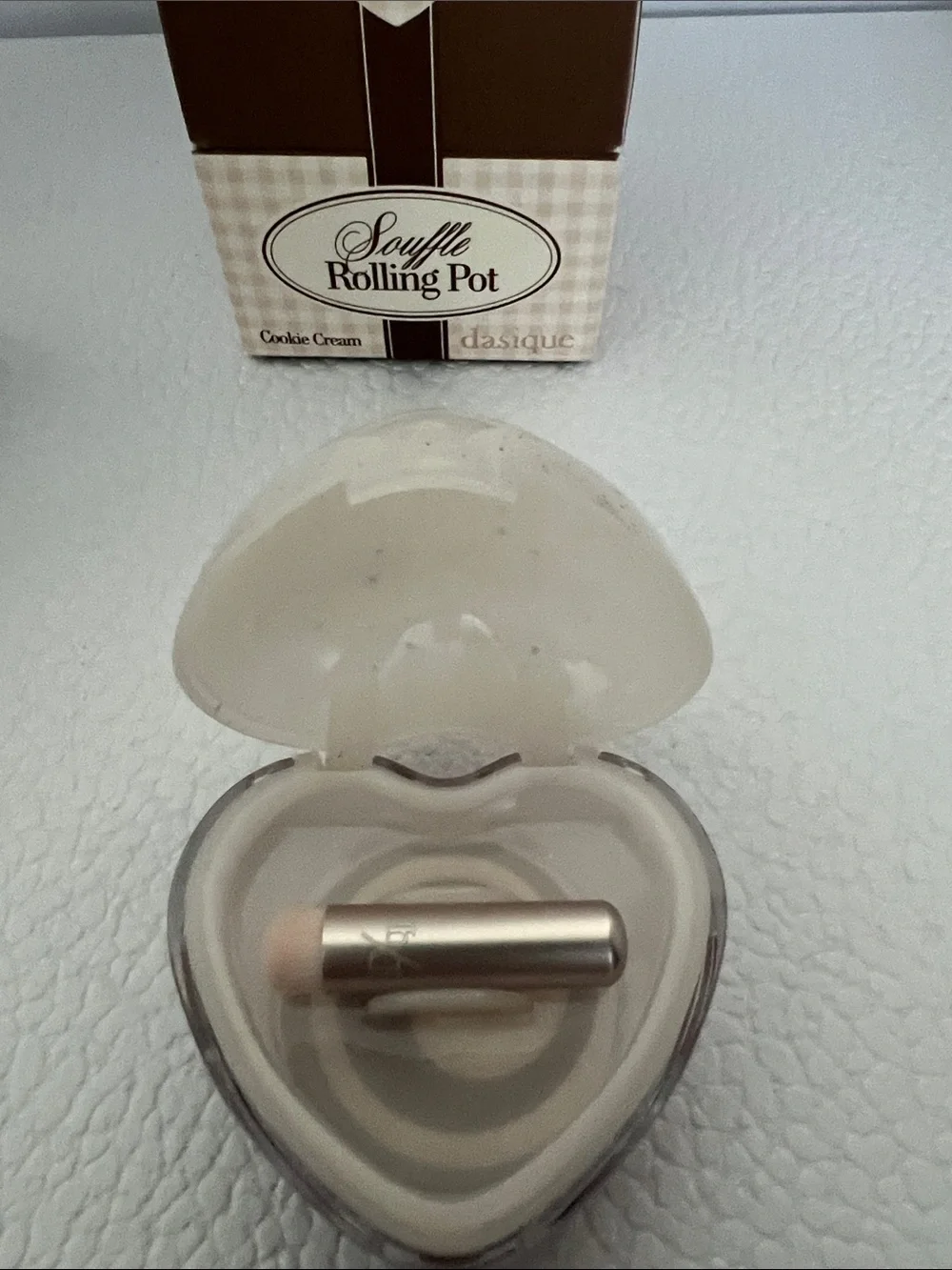 Dasique Rolling Pot Creamy Swirl Lip & Cheek Tint - Mint Choco & Cookie Cream